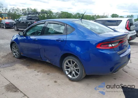 2013 Dodge Dart Sxt из США, поврежденный, VIN 1C3CDFBH6DD329540